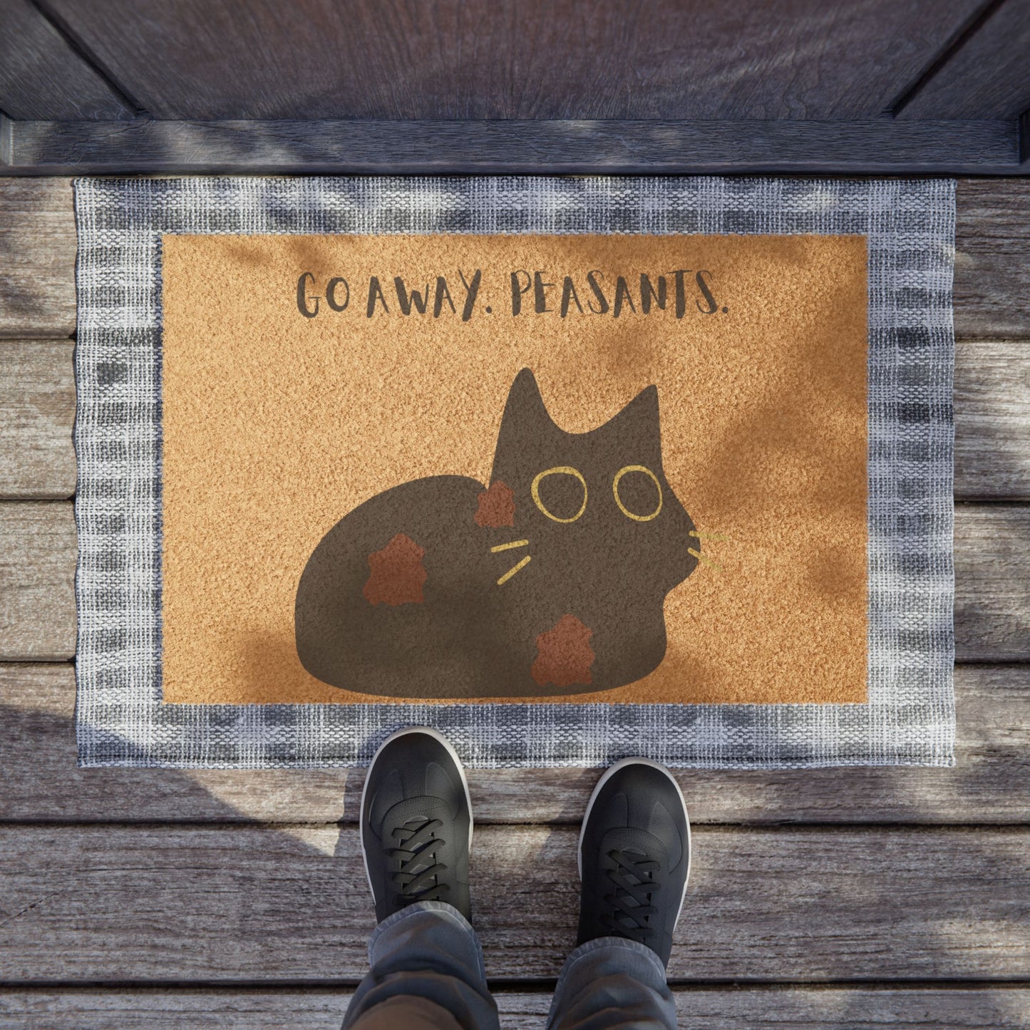 Tostada inspired door mat